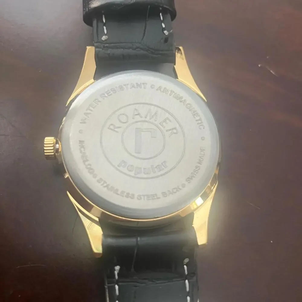 Roamer Popular Blue and Gold‎ Men's Watch